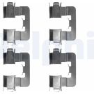 Delphi Zubehörsatz, Scheibenbremsbelag LX0539