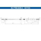Bremsschlauch 83.7769-0435.3 Bremsschlauch 83.7769-0435.3