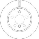 TRW Bremsscheibe DF6799