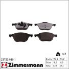 Zimmermann Bremsbelagsatz, Scheibenbremse rd:z 23723.980.1