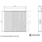Blue Print Filter, Innenraumluft ADBP250062