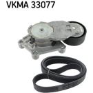 SKF Keilrippenriemensatz VKMA 33077