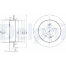 Bremsscheibe BG3398 Bremsscheibe BG3398