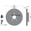 Bremsscheibe 92128400 Bremsscheibe 92128400