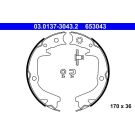 Bremsbackensatz, Feststellbremse 03.0137-3043.2 Bremsbackensatz, Feststellbremse 03.0137-3043.2