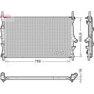 Kühler, Motorkühlung DRM10124
