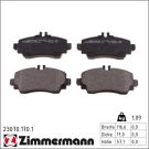 Zimmermann Bremsbelagsatz, Scheibenbremse 23070.170.1