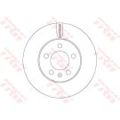 TRW Bremsscheibe DF6584