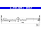 ATE Bremsschlauch 24.5103-0405.3