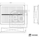 Luftfilter 1005989 Luftfilter 1005989