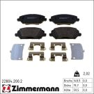 Bremsbelagsatz, Scheibenbremse 22804.200.2 Bremsbelagsatz, Scheibenbremse 22804.200.2