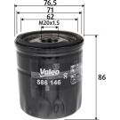 Valeo Ölfilter 586146