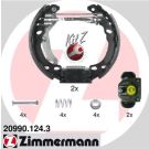 Zimmermann Bremsbackensatz KIT Z 20990.124.3 Zimmermann Bremsbackensatz KIT Z 20990.124.3