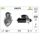 VALEO 438370 Anlasser 12V, 2kW, Zähnez.: 11, R 73, Ø 76 mm VALEO 438370 Anlasser 12V, 2kW, Zähnez.: 11, R 73, Ø 76 mm