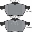 Bremsbelagsatz, Scheibenbremse 2311502 Bremsbelagsatz, Scheibenbremse 2311502