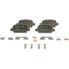 BOSCH Bremsbelagsatz, Scheibenbremse 0 986 424 528