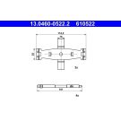ATE Zubehörsatz, Scheibenbremsbelag 13.0460-0522.2