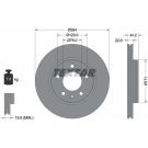 Textar Bremsscheibe PRO 92121403