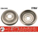 TRW Bremstrommel DB4360