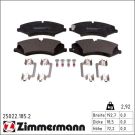 Zimmermann Bremsbelagsatz, Scheibenbremse 25022.185.2