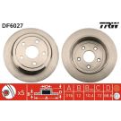 TRW Bremsscheibe DF6027