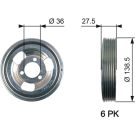 Gates Riemenscheibe, Kurbelwelle DriveAlign™ TVD1117