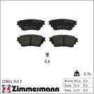 Bremsbelagsatz, Scheibenbremse 22864.140.2 Bremsbelagsatz, Scheibenbremse 22864.140.2