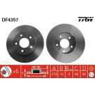 Bremsscheibe DF4357