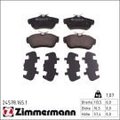 Zimmermann Bremsbelagsatz, Scheibenbremse 24578.165.1