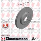 Zimmermann Bremsensatz, Scheibenbremse 400.5537.20 + 22988.190.2