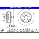 Bremsscheibe 24.0114-0120.1