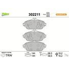 Valeo Bremsbelagsatz, Scheibenbremse ESSENTIAL 302211