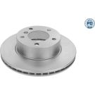 Meyle 2 x MEYLE Bremsscheibe MEYLE-PD: Advanced performance and design 383 521 3062/PD