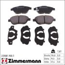 Zimmermann Bremsbelagsatz, Scheibenbremse 23981.190.1