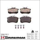 Zimmermann Bremsbelagsatz, Scheibenbremse 20961.152.1