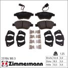 Zimmermann Bremsbelagsatz, Scheibenbremse 23706.180.3