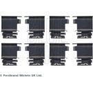 Blue Print Zubehörsatz, Scheibenbremsbelag ADBP480019