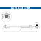 Bremsschlauch 24.5147-0285.3 Bremsschlauch 24.5147-0285.3