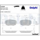 Delphi Bremsbelagsatz, Scheibenbremse LP2064