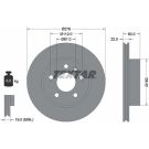 Bremsscheibe 92074403 Bremsscheibe 92074403