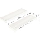 BOSCH 1 987 432 132 Innenraumfilter