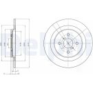 Delphi Bremsscheibe BG4076