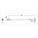 Metzger Bremsschlauch 4111538