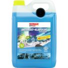 4 x SONAX Frostschutz, Scheibenreinigungsanlage AntiFrost+KlarSicht Konzentrat Citrus 03325050