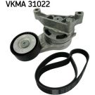 SKF Keilrippenriemensatz VKMA 31022
