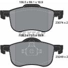Bremsbelagsatz, Scheibenbremse 2307401 Bremsbelagsatz, Scheibenbremse 2307401