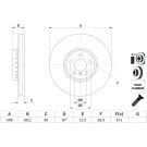Bremsscheibe 0 986 479 F59 Bremsscheibe 0 986 479 F59