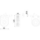 Ölkühler, Motoröl CLC 280 000S Ölkühler, Motoröl CLC 280 000S