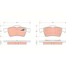 TRW Bremsbelagsatz, Scheibenbremse COTEC GDB1469