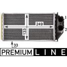 Mahle Wärmetauscher, Innenraumheizung BEHR Premium Line AH 187 000P